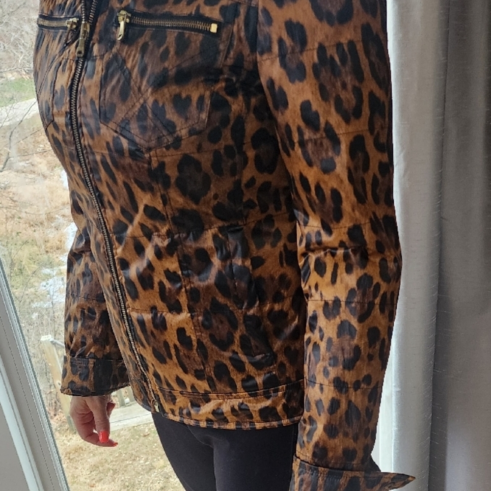Size 46 - DOLCE & GABBANA Leopard Print Jacket - Picture 4 of 14